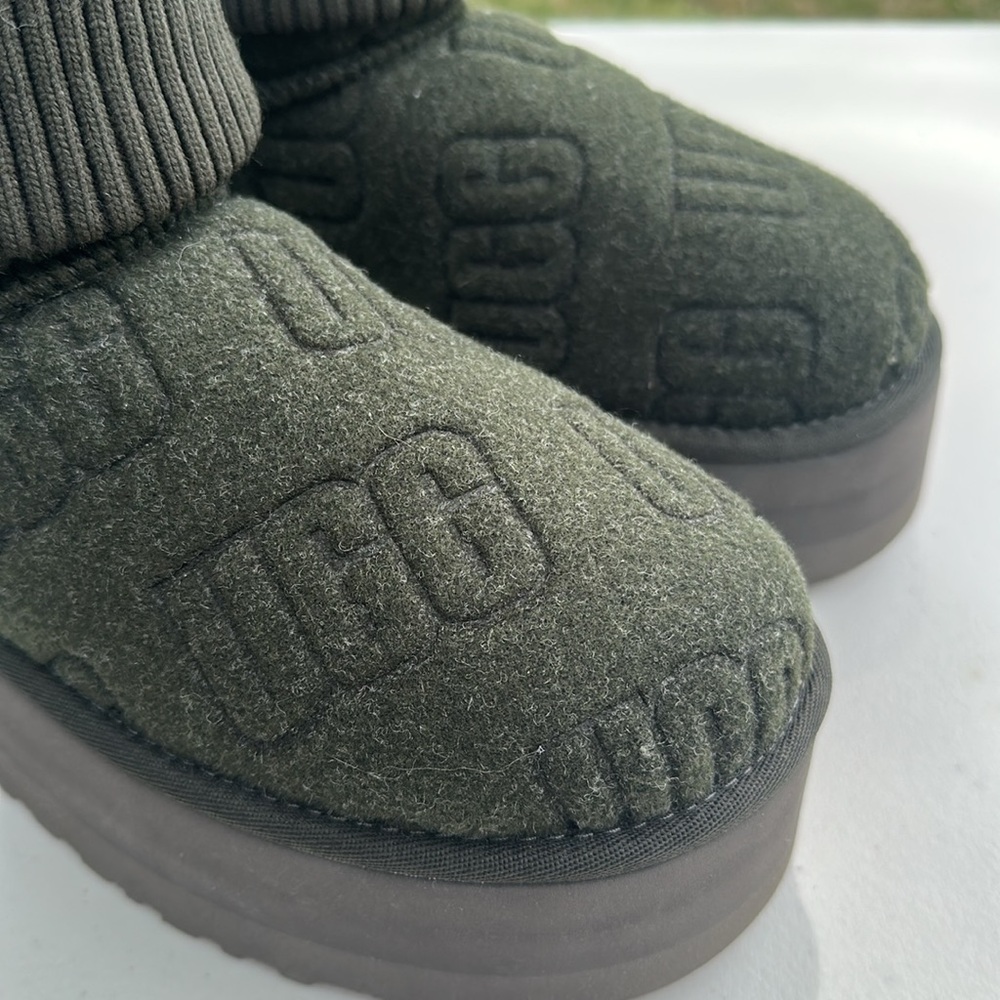 NEW Ugg Classic Mini Platform Felted Boot - Picture 5 of 7